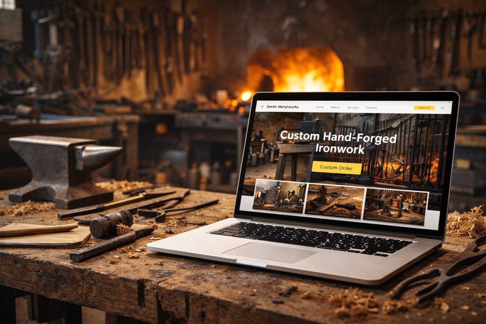 Fast-loading mobile hero section optimized for local lead generation.